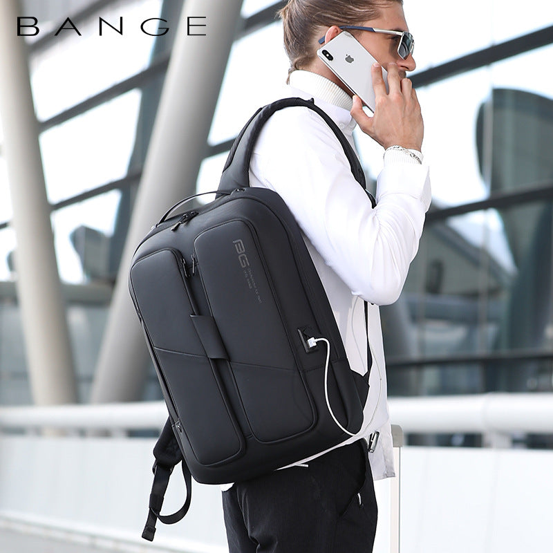 New Men's Backpack Waterproof Backpack Anti-Theft Computer Bag Men's Backpack