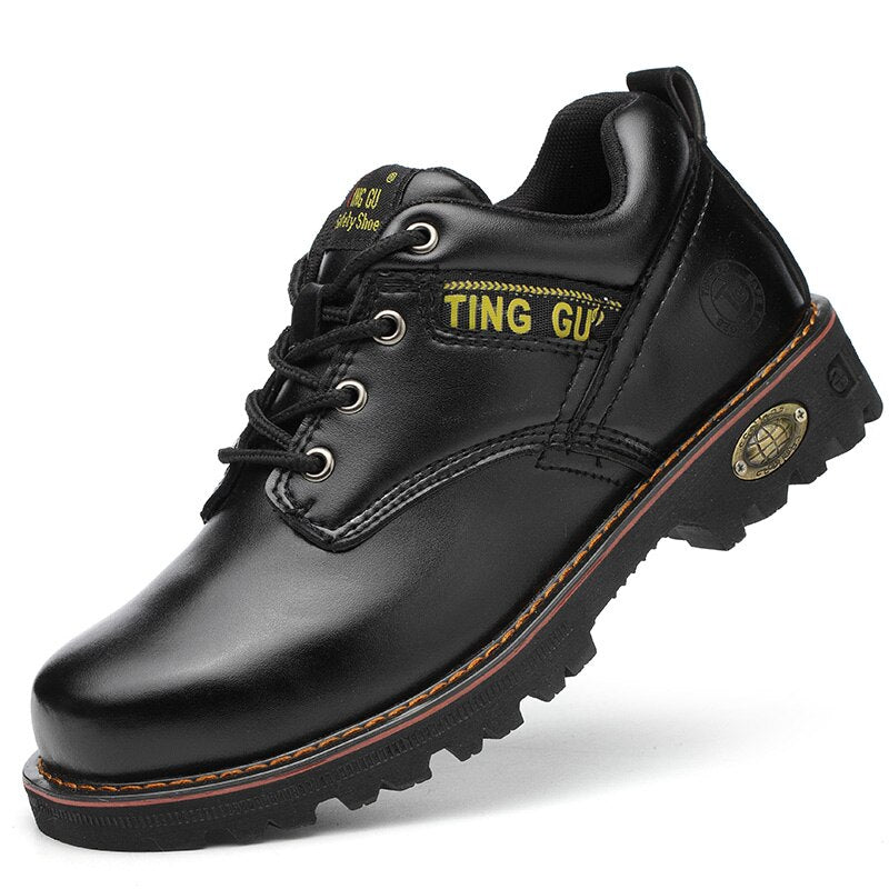 Ατσάλινα παπούτσια για δάχτυλα Ανδρικές μπότες εργασίας ασφαλείας Φθινόπωρο Χειμώνας σε εξωτερικό χώρο Ανδρικά παπούτσια ασφαλείας Αντιδιατρητική προστασία Παπούτσια