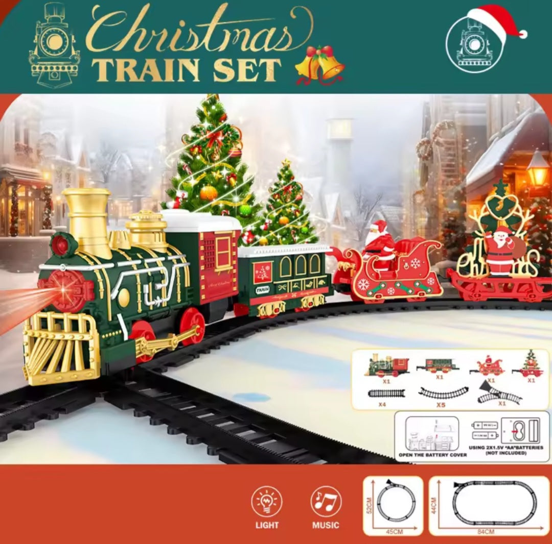 Christmas train tree
