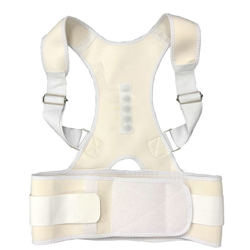 Magnetic therapy posture corrector brace supporter shoulder back support belt menwomen braces and support belt shoulder posture - KoukouSmart