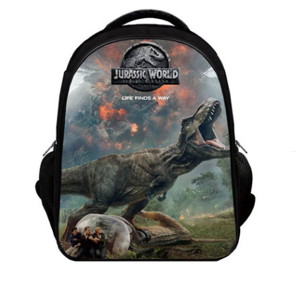 Dinosaur Children's Schoolbags Shoulder 3D Kindergarten Taipan Backpack Pupils 1-6 Years Boys 2-12 Years Ultralight - KoukouSmart