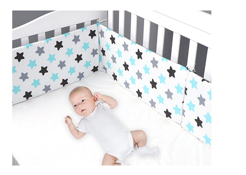 Baby Bed Thicken Bumper One-piece Crib Around Cushion - KoukouSmart