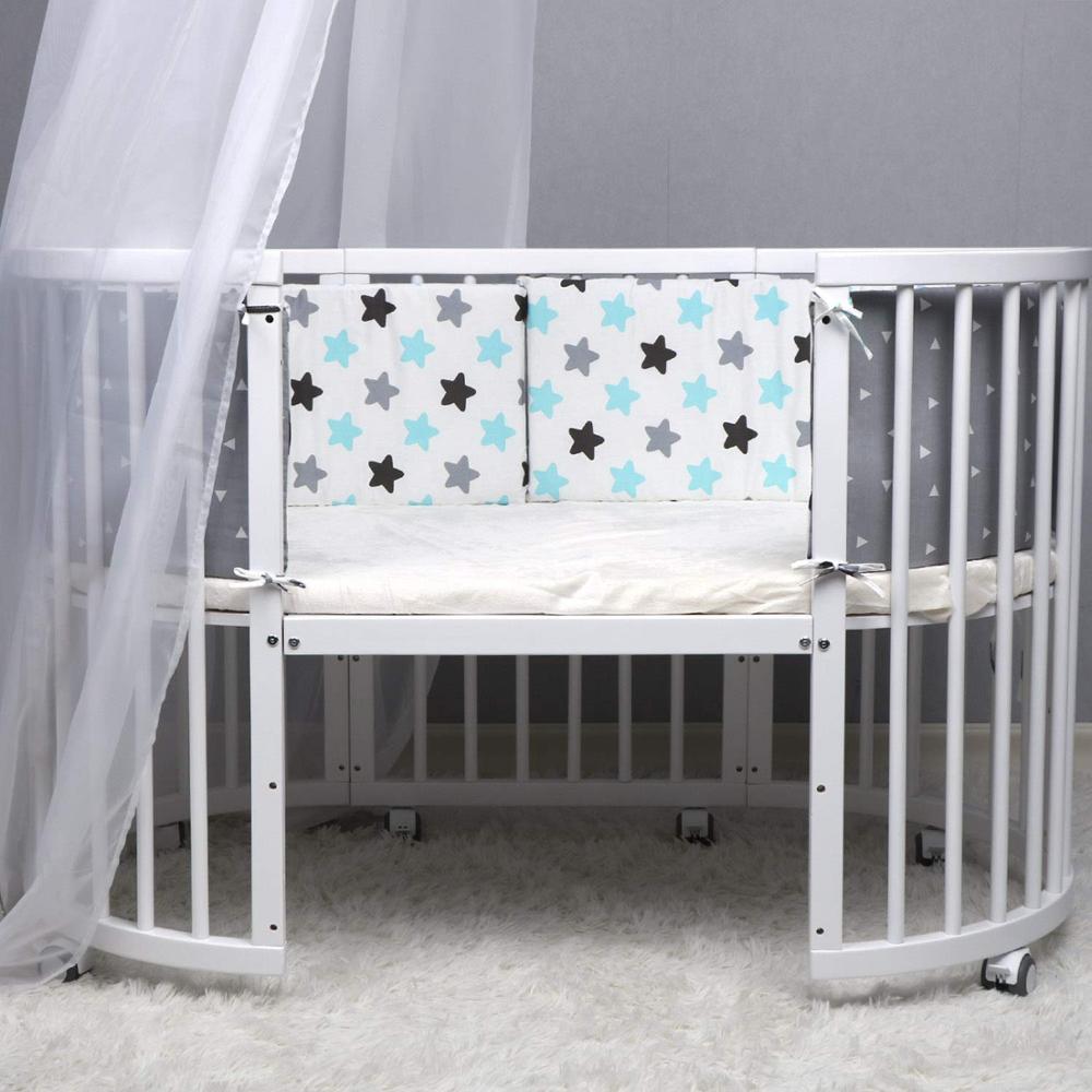 Baby Bed Thicken Bumper One-piece Crib Around Cushion - KoukouSmart