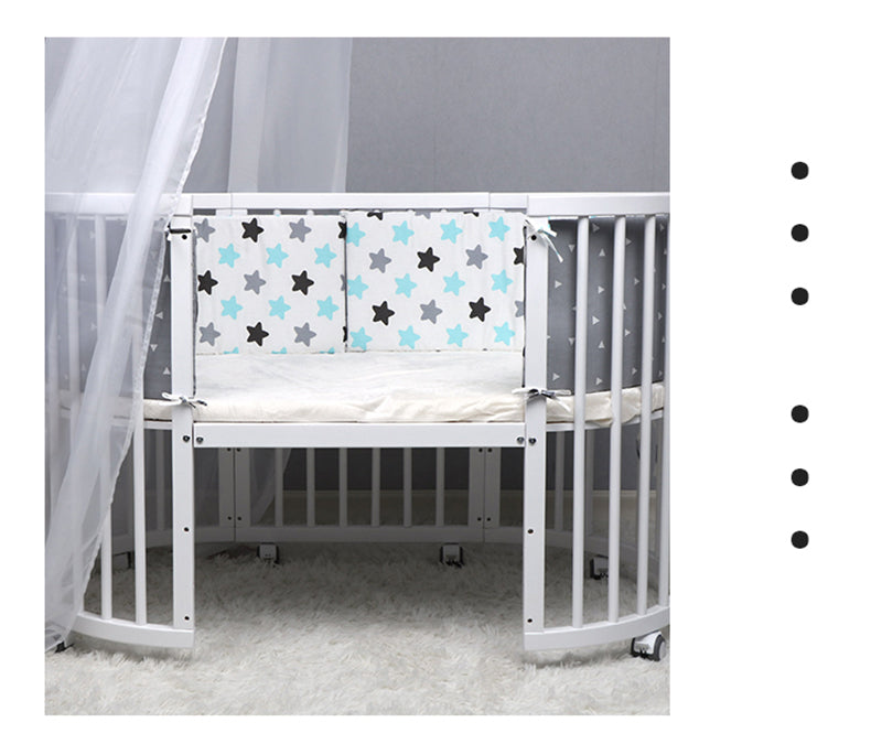 Baby Bed Thicken Bumper One-piece Crib Around Cushion - KoukouSmart