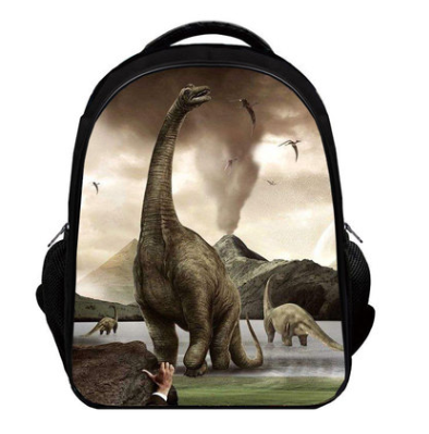 Dinosaur Children's Schoolbags Shoulder 3D Kindergarten Taipan Backpack Pupils 1-6 Years Boys 2-12 Years Ultralight - KoukouSmart