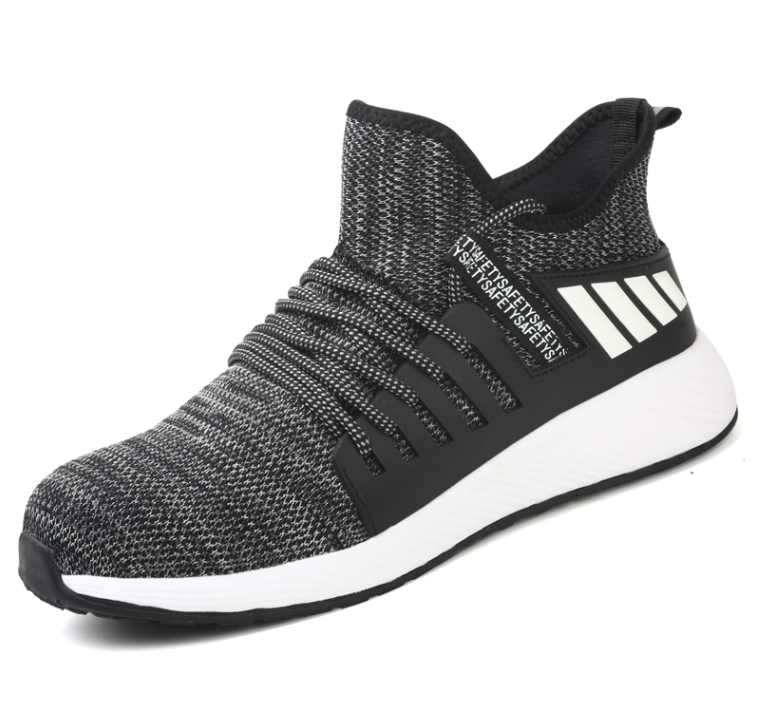 Recreational Sports Safety Shoes Injection Solid-soled Safety Shoes