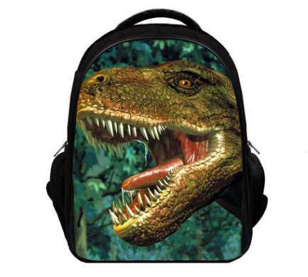 Dinosaur Children's Schoolbags Shoulder 3D Kindergarten Taipan Backpack Pupils 1-6 Years Boys 2-12 Years Ultralight - KoukouSmart