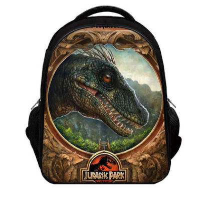 Dinosaur Children's Schoolbags Shoulder 3D Kindergarten Taipan Backpack Pupils 1-6 Years Boys 2-12 Years Ultralight - KoukouSmart