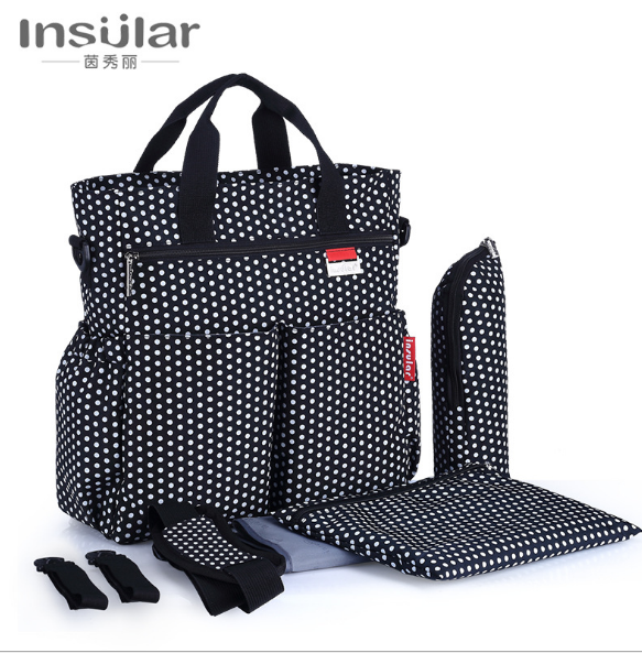 Insular Mummy Diaper Bag Large Nursing Bag Travel Backpack Designer Stroller Baby Bag Baby Care Nappy Backpack Maternity bolsa