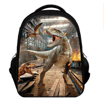 Dinosaur Children's Schoolbags Shoulder 3D Kindergarten Taipan Backpack Pupils 1-6 Years Boys 2-12 Years Ultralight - KoukouSmart