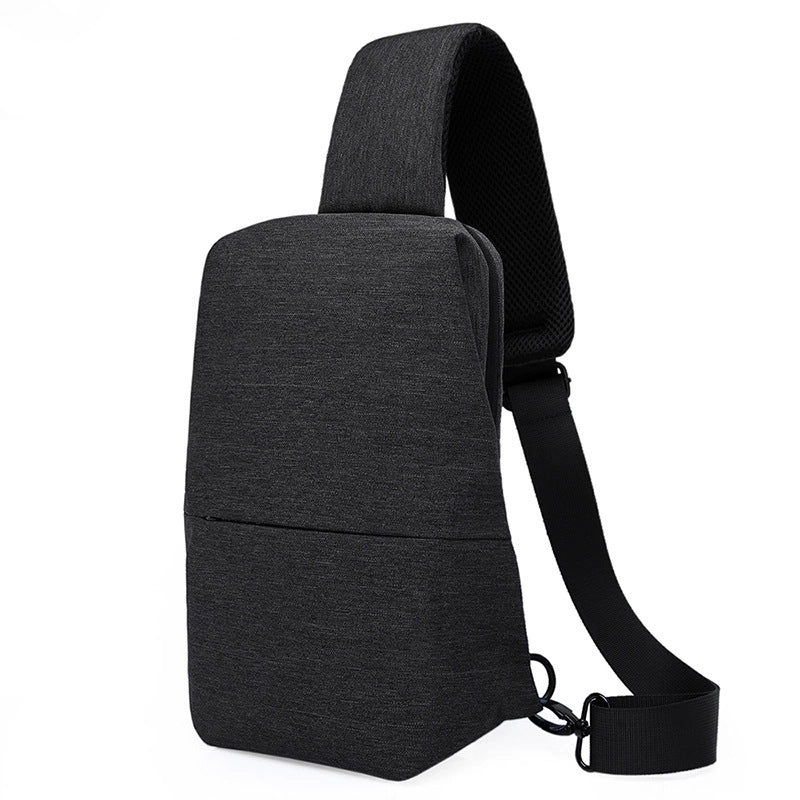 Men's New Korean Style Chest Bag Versatile Fashion Shoulder Bag Outdoor Casual Shoulder Messenger Bag Chest bag