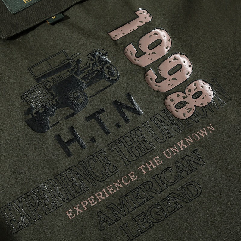 Spring and Autumn Men's Jacket Air Force No. 1 Worker's Jacket Men's Wear