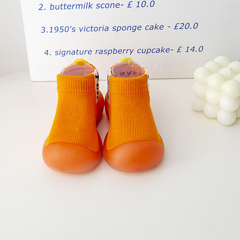 Baby Toddler Shoes Spring And Autumn New Baby Non-Slip Anti-Collision Soft Bottom Indoor Cartoon Floor Socks Shoes Boys And Girls Shoes