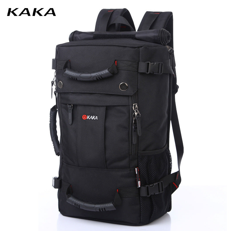 New Waterproof Middle School Student Schoolbag Men's Travel Outdoor Backpack Mountaineering Anti-Theft Shoulder Computer Bag With Lock