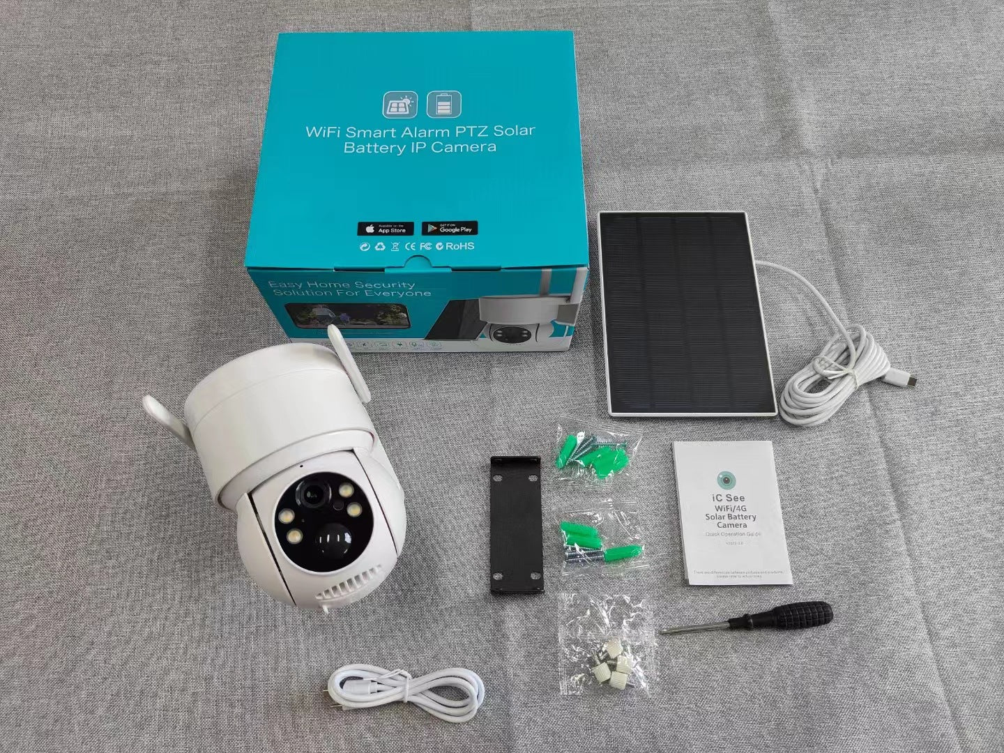 Motion Detection Audio Video Surveillance Camera - KoukouSmart