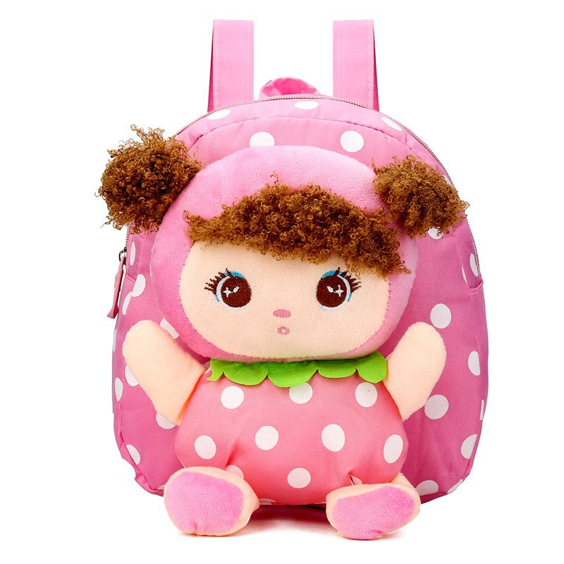 Boys And Girls Cartoon Cute Canvas Doll Backpack - KoukouSmart