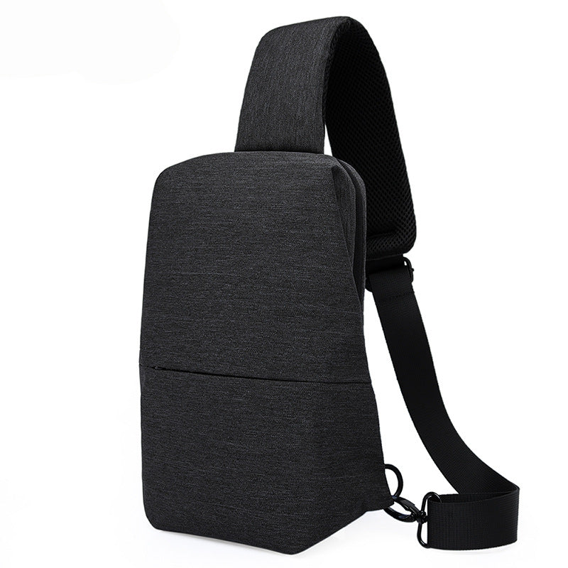 Men's New Korean Style Chest Bag Versatile Fashion Shoulder Bag Outdoor Casual Shoulder Messenger Bag Chest bag