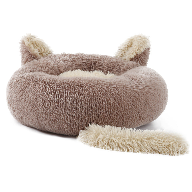 Cat Litter Dog Litter Rabbit Ears Pet Litter Dog Bed Winter Warm Mat Dog Mat Pet Supplies