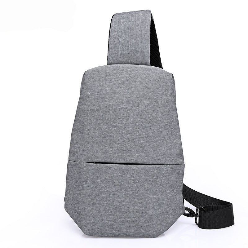 Men's New Korean Style Chest Bag Versatile Fashion Shoulder Bag Outdoor Casual Shoulder Messenger Bag Chest bag