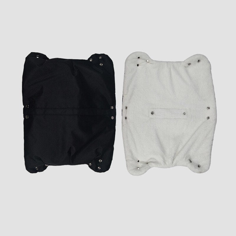 Warm Baby Winter Stroller Gloves Thicken Stroller Hand Muff Pram Accessories Waterproof Kids Pushchair Hand Cover Fur Mittens