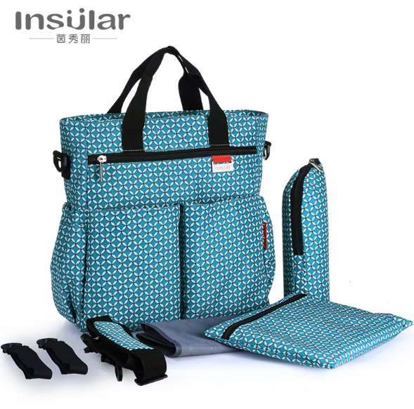 Insular Mummy Diaper Bag Large Nursing Bag Travel Backpack Designer Stroller Baby Bag Baby Care Nappy Backpack Maternity bolsa