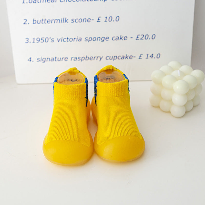 Baby Toddler Shoes Spring And Autumn New Baby Non-Slip Anti-Collision Soft Bottom Indoor Cartoon Floor Socks Shoes Boys And Girls Shoes