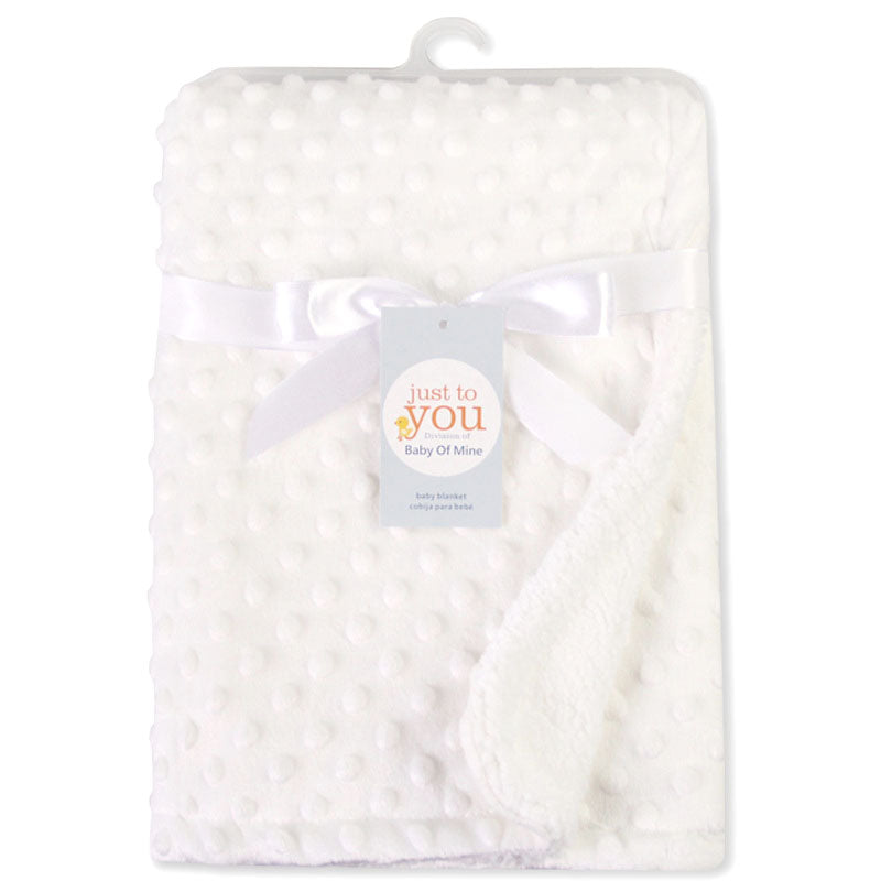 Baby Blanket & Swaddling Newborn Thermal Soft Fleece Blanket Solid Bedding Set Cotton Quilt