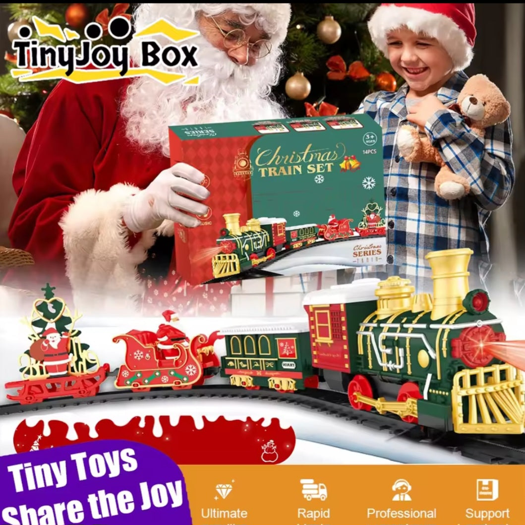 Christmas train tree