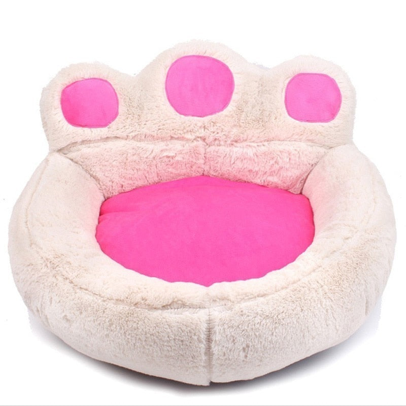 Paw Shape Washable Sleeping Dog Bed - KoukouSmart