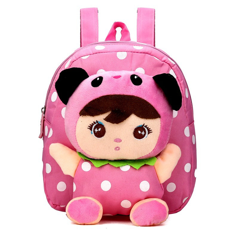 Boys And Girls Cartoon Cute Canvas Doll Backpack - KoukouSmart