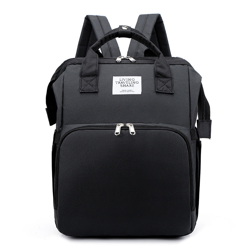 Cross-border new bed bag one mummy bag going out handbag mother and baby bag portable multi-functional mother bag backpack - KoukouSmart