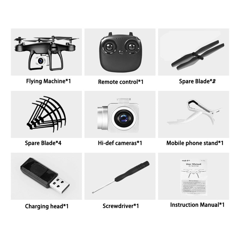 Drone With Camera RC Quadcopter - KoukouSmart