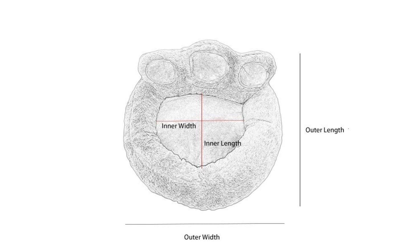 Paw Shape Washable Sleeping Dog Bed - KoukouSmart