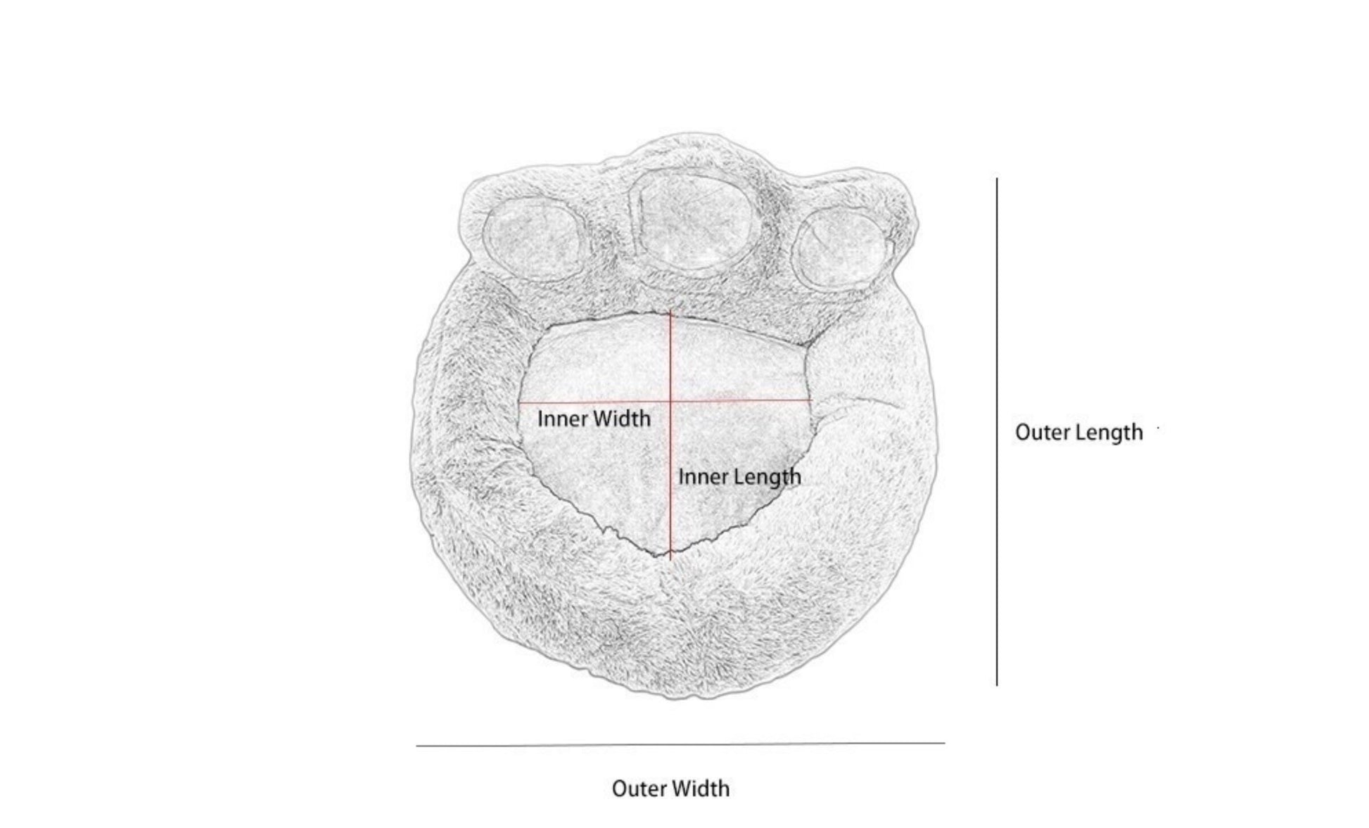 Paw Shape Washable Sleeping Dog Bed - KoukouSmart