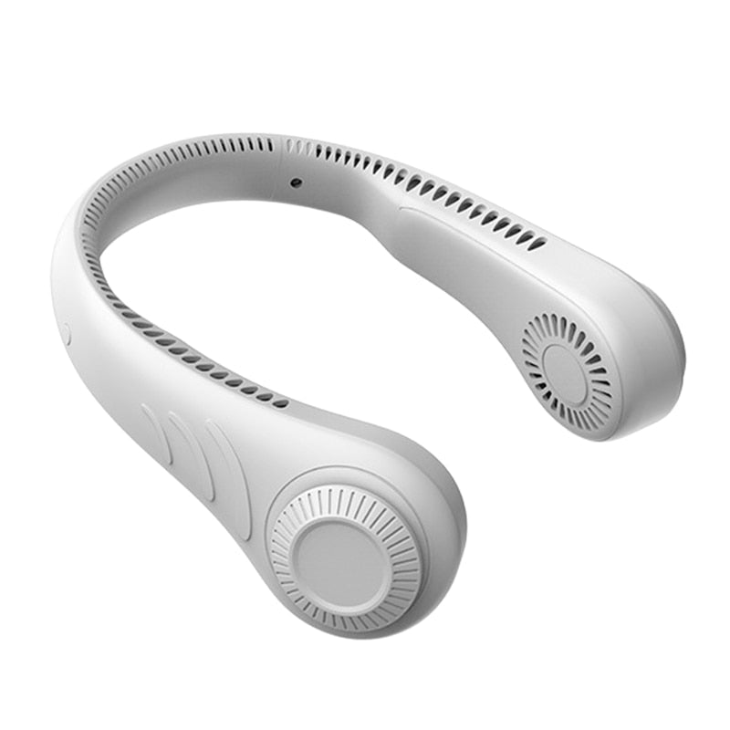 Xiaomi Hanging Neck Fan Portable Cooling Fan USB Leafless 360 Degree Neckband Fan 78 Surround Air Outlets 4000Mah Rechargeable - KoukouSmart