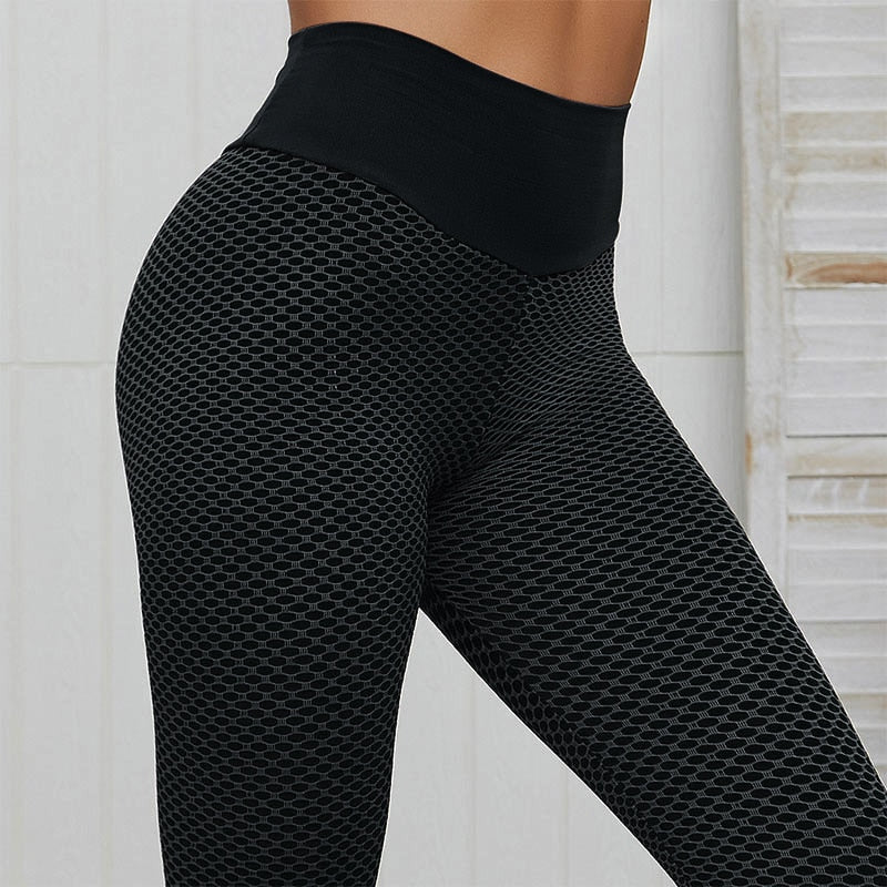 NORMOV Seamless Fitness Women Leggings Fashion Patchwork Print High Waist Elastic Push Up Ankle Length Polyester Leggings - KoukouSmart