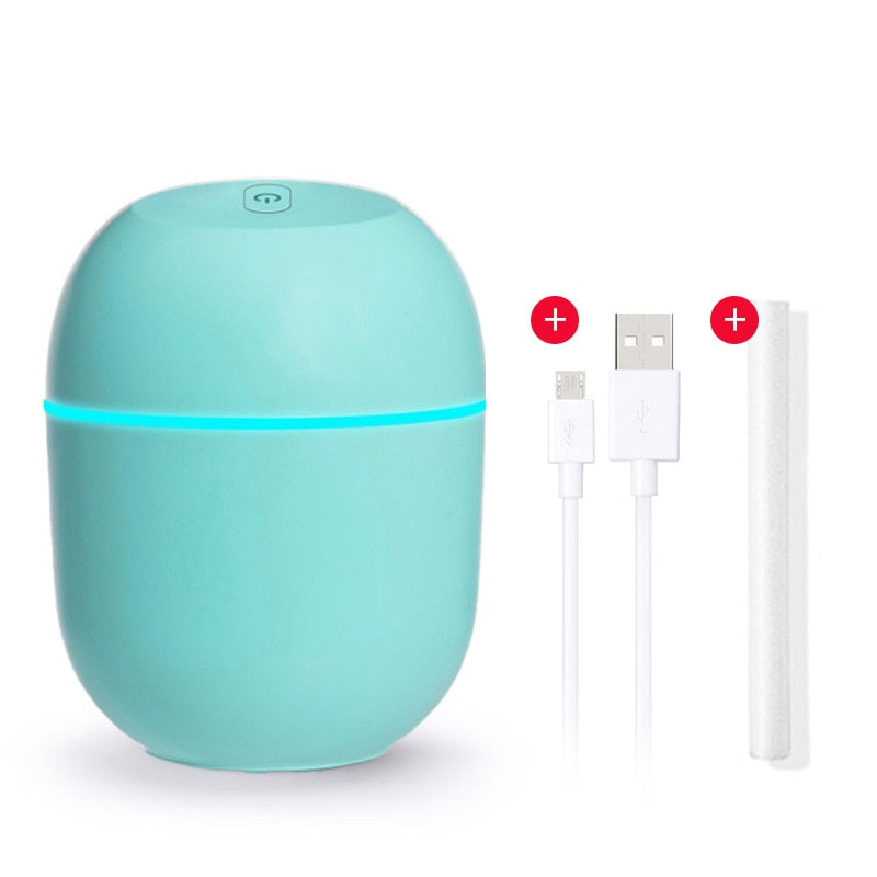 New Humidifier Cute Pet Mini Household Small Moisturizing Aromatherapy Car Creativity Air Bear USB Humidifier LED Mist Maker - KoukouSmart