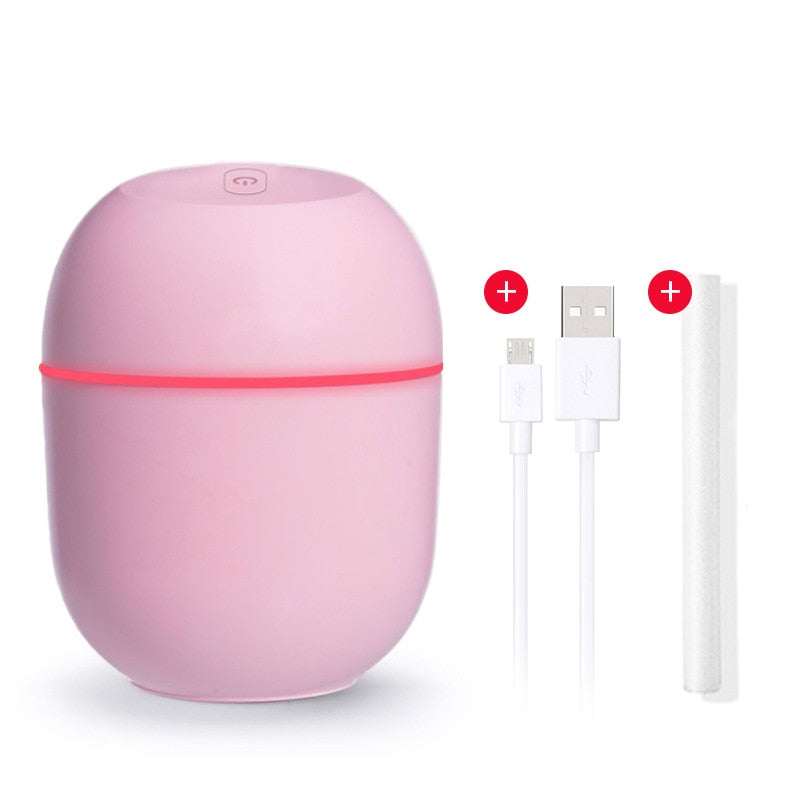 New Humidifier Cute Pet Mini Household Small Moisturizing Aromatherapy Car Creativity Air Bear USB Humidifier LED Mist Maker - KoukouSmart