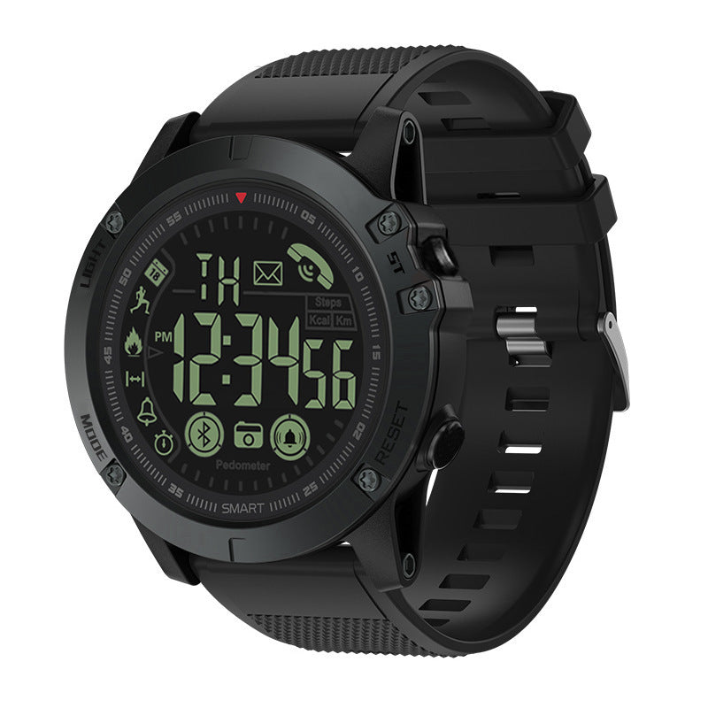 Cross-border explosion model PR1 smart watch running waterproof step meter outdoor sports Bluetooth multi-function electronic watch male