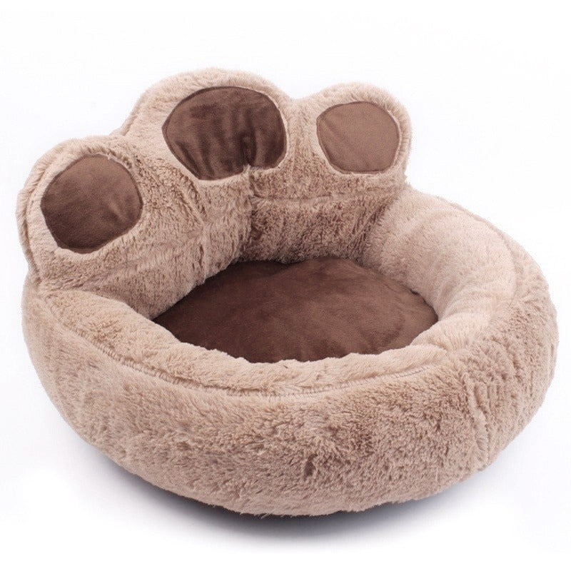 Paw Shape Washable Sleeping Dog Bed - KoukouSmart