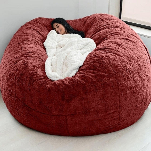 Oversized Large Comfy Bean Bag Sleeping Chair Cover - KoukouSmart