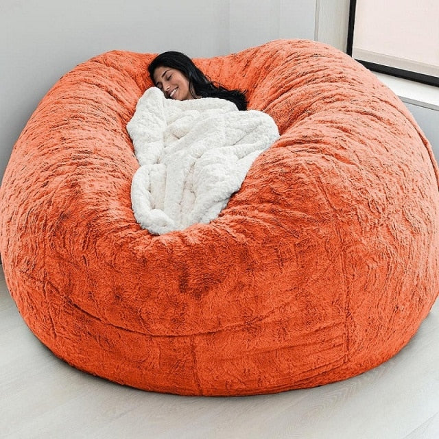 Oversized Large Comfy Bean Bag Sleeping Chair Cover - KoukouSmart